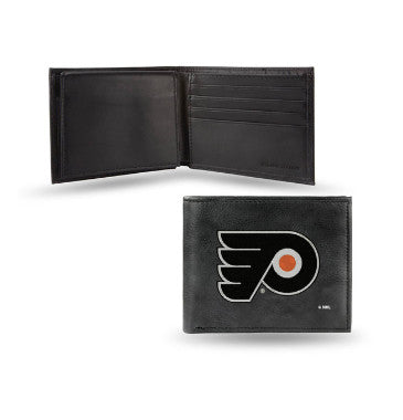 Flyers Leather Wallet Embroidered Bifold