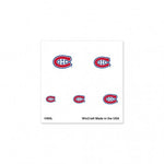 Canadiens Nail Tattoos 4-Pack