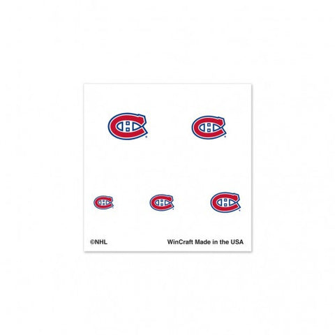 Canadiens Nail Tattoos 4-Pack