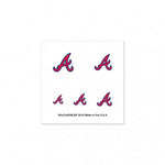 Braves Nail Tattoos 4-Pack