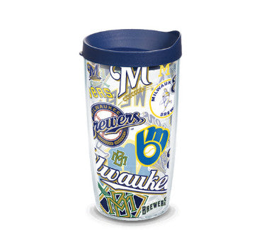 Brewers 16oz All Over Tervis w/ Lid