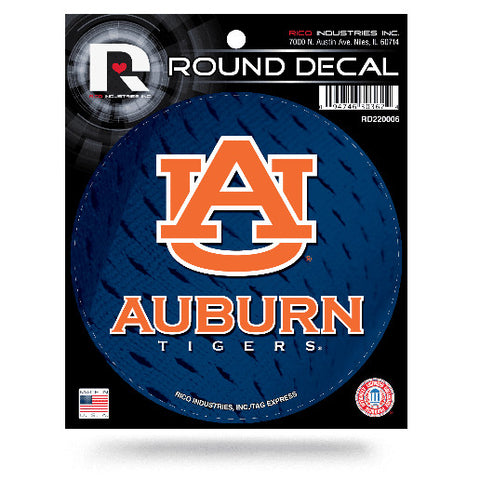 Auburn 4.5" Round Sticker