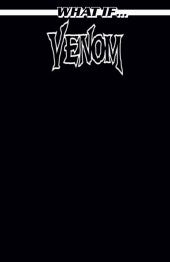 What If...? Venom Issue #1 February 2024 Variant Cover Blank Black Comic Book