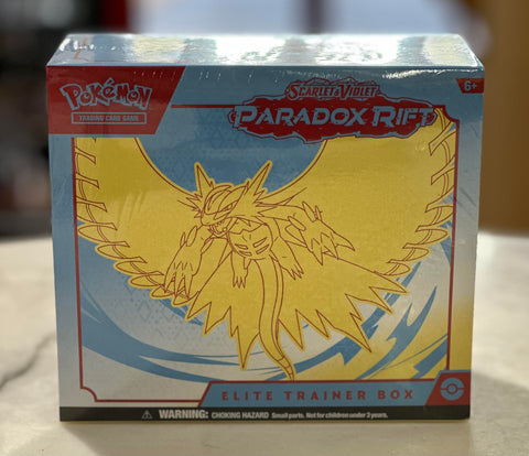 Pokemon Scarlet & Violet Paradox Rift Elite Trainer Box - Scream Tail