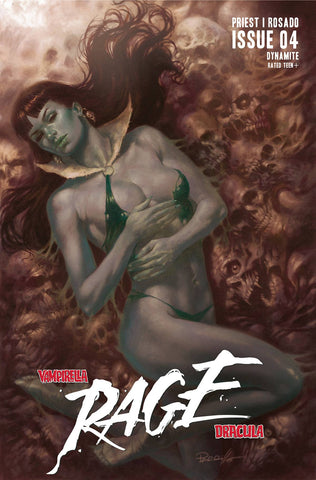 Vampirella Dracula: Rage Issue #4 December 2023 Ultraviolet Cover Parrillo Comic Book