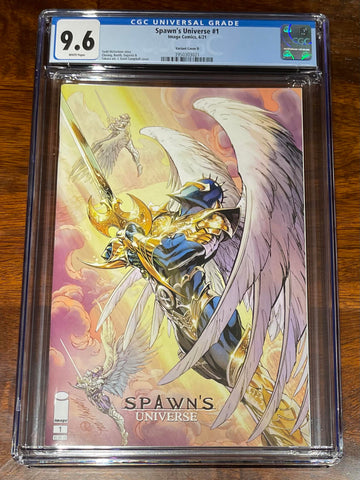 Spawn Universe Issue #1 Year 2021 Cover D CGC Graded 9.6 Comic Book