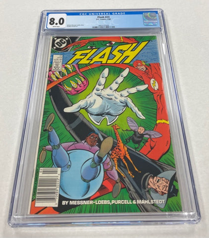 Flash Issue #23 Year 1989 CGC Graded 8.0 Comic