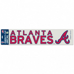 Braves 4x17 Cut Decal Color