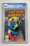Captain America Issue #364 December 1989 CGC Graded 8.5 Comic Book