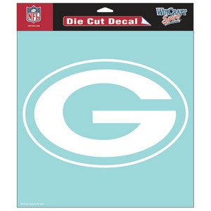 Packers 8x8 DieCut Decal "G"
