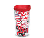 Reds 16oz All Over Tervis w/ Lid