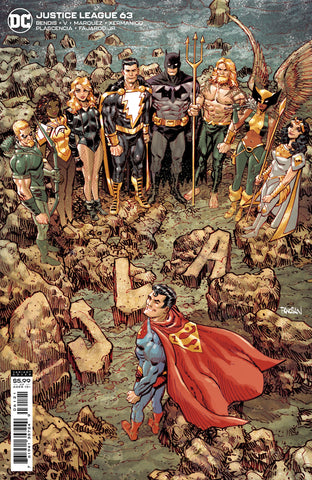 Justice League Issue #63 June 2021 Cover B Dan Panosian Comic Book