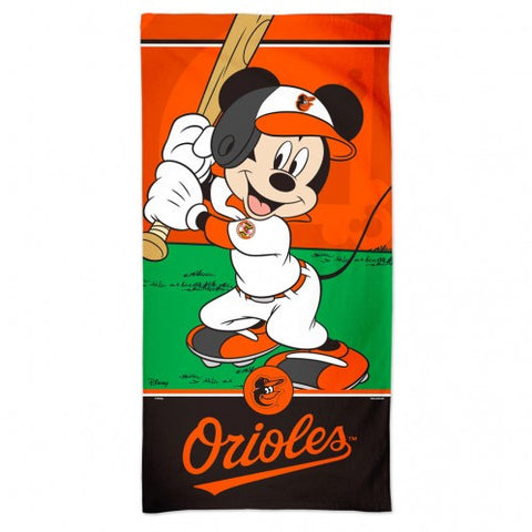 Orioles Beach Towel 30" x 60" Fiber Disney