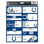 Colts Gift Tag Sheet