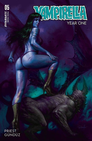 Vampirella: Year One Issue #5 February 2023 Cover O Ultraviolet Comic Book