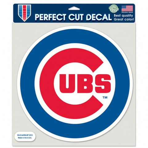 Cubs 8x8 DieCut Decal Color Name