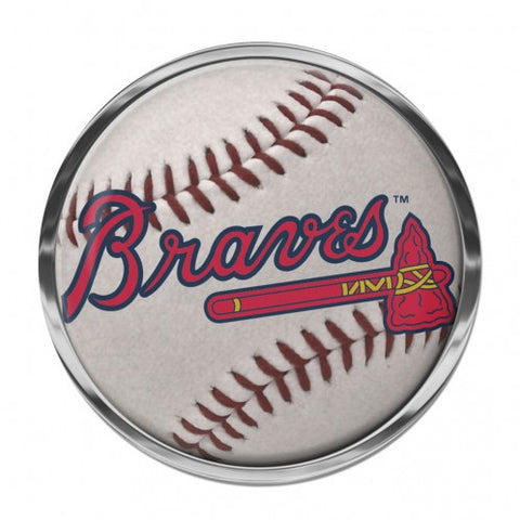 Braves Auto Emblem Metal Ball