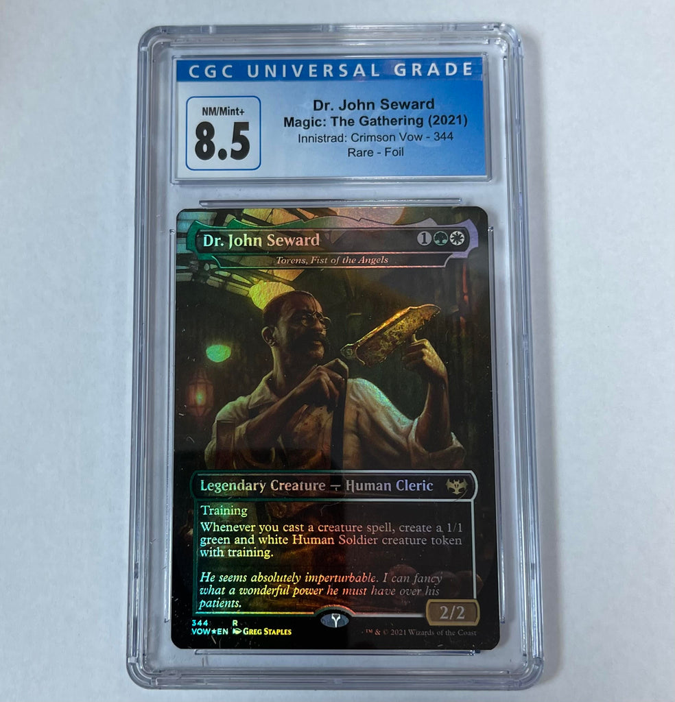 crimson vow rare cards Magic the Gathering 2021 Dr John Seward Foil CGC Graded 8.5 Crimson Vo – JP Sports
