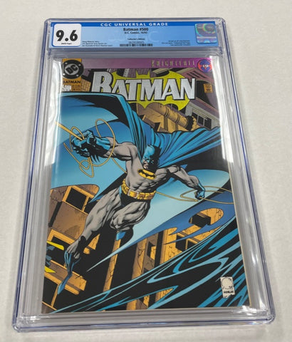 Batman Issue #500 Year 1993 CGC Graded 9.6 Comic