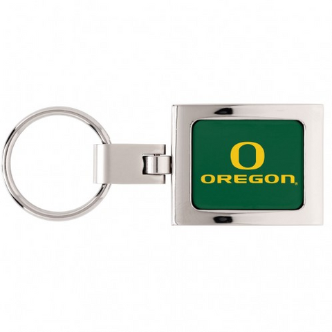 Oregon Keychain Domed Square