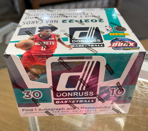 2021-22 Panini Donruss NBA Hobby Box