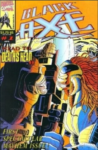 Black Axe Issue #1 April 1993 Comic Book