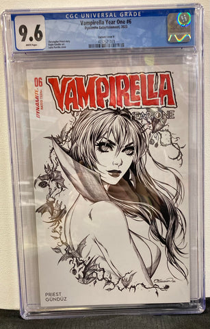 Vampirella: Year One Issue #6 April 2023 CGC Graded 9.6 Comic Book