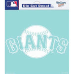 Giants 8x8 DieCut Decal Ball MLB