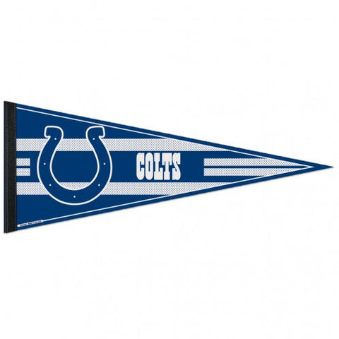 Colts Triangle Pennant 12"x30"