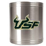 USF Logo Metal Coozie