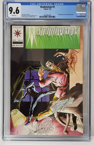 Shadowman Issue #3 Year 1992 CGC Graded 9.6 Comic Book