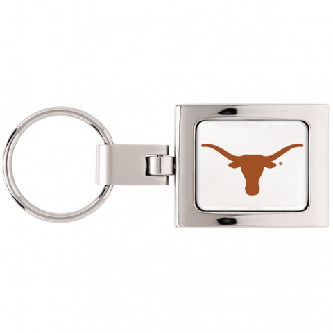 Texas Keychain Domed Square