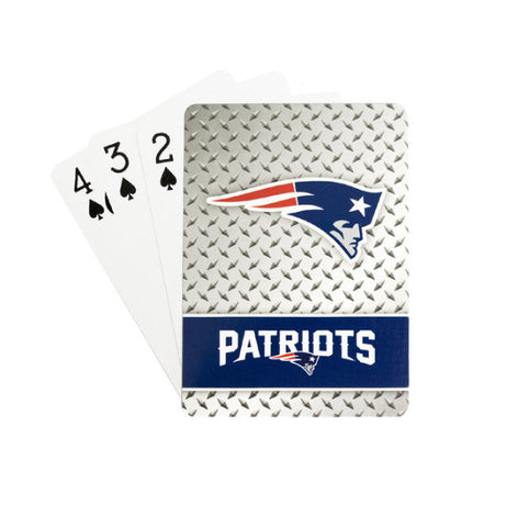 Patriots Playing Cards Diamond Plate