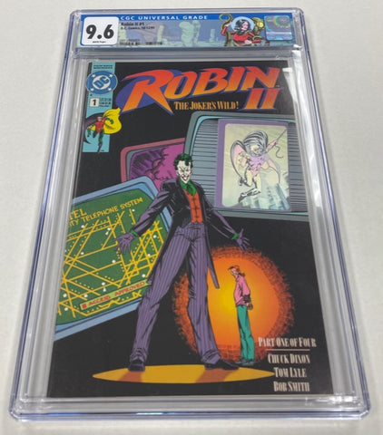 Robin II Issue #1 (Cover 4/4) Year 1991 CGC Graded 9.6 Comic Book
