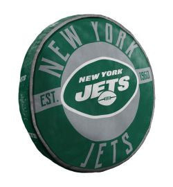 Jets Cloud Pillow Travel to Go 15" NFL