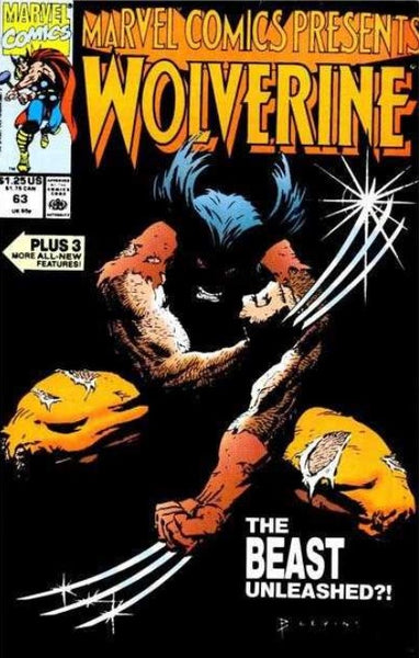 Marvel Comics Presents: Wolverine Issue #63 November 1990 Comic