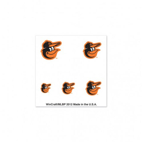 Orioles Nail Tattoos 4-Pack