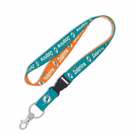 Dolphins Lanyard Reversible