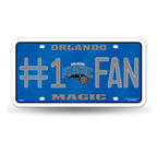 Magic #1 Fan Metal License Plate Tag