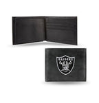 Raiders Leather Wallet Embroidered Bifold