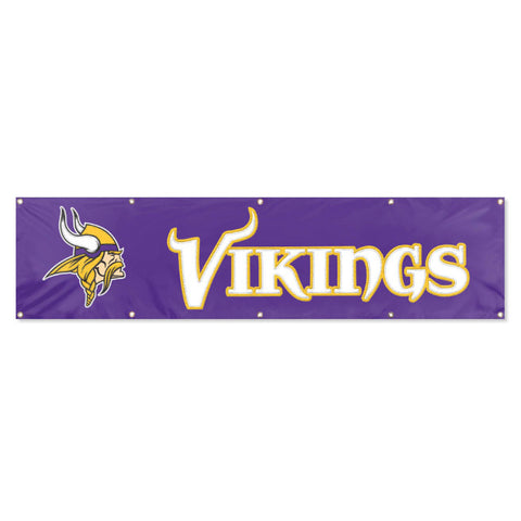 Vikings 8ft Banner