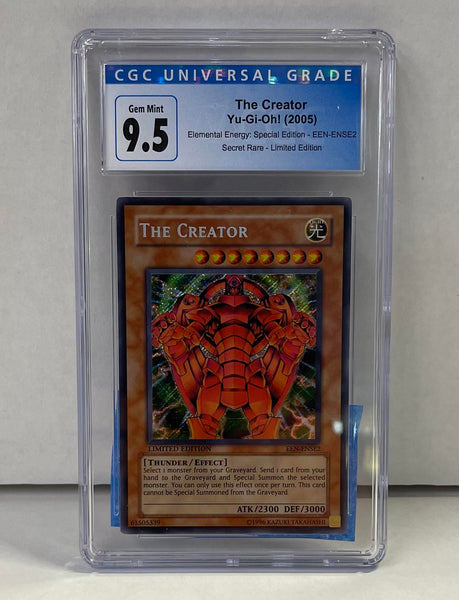 the creator yugioh card price Yu-Gi-Oh! 2005 CGC Graded 9.5 Secret Rare- Limited Edition – JP Sports This card cannot be Special Summoned from the Graveyard. YuGiOh Rise of Destiny Single