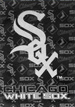 White Sox Embossed Suede Garden Flag Glitter