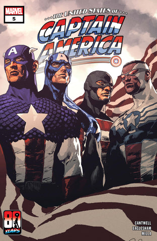 United States Captain America Issue #5 October 2021 Cover A Comic Book