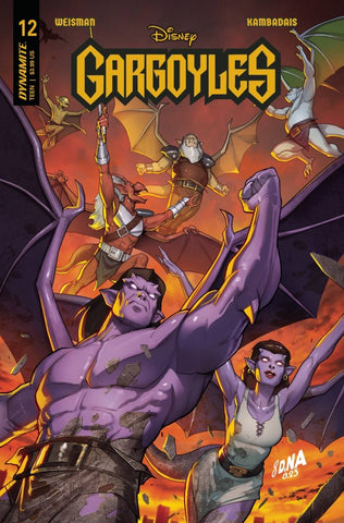 Gargoyles Issue #12 March 2024 Cover A Comic Book