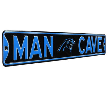 Panthers Street Sign Man Cave NFL