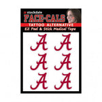 Alabama Face Cals Tattoos 6-Pack