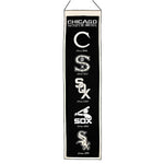 White Sox 8"x32" Wool Banner Heritage