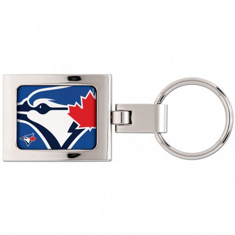 Blue Jays Keychain Domed Square