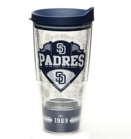 Padres 24oz Classic Tervis w/ Lid